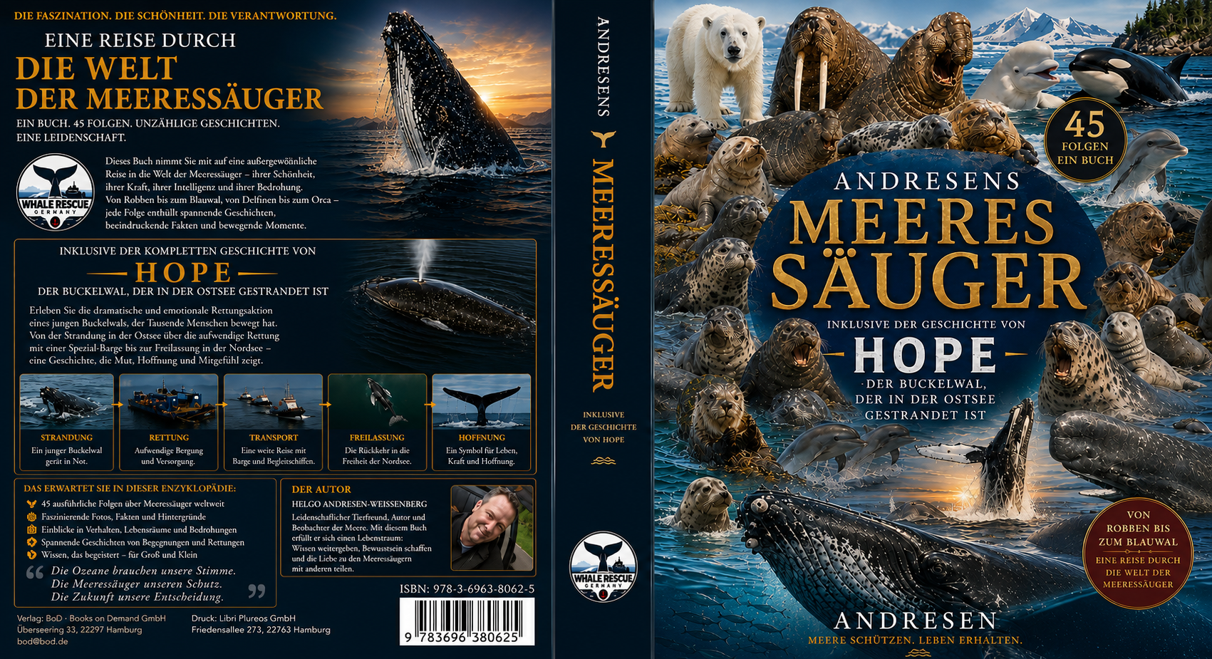 Andresens Meeressäuger-Enzyklopädie – Exklusive Premium-Erstauflage
