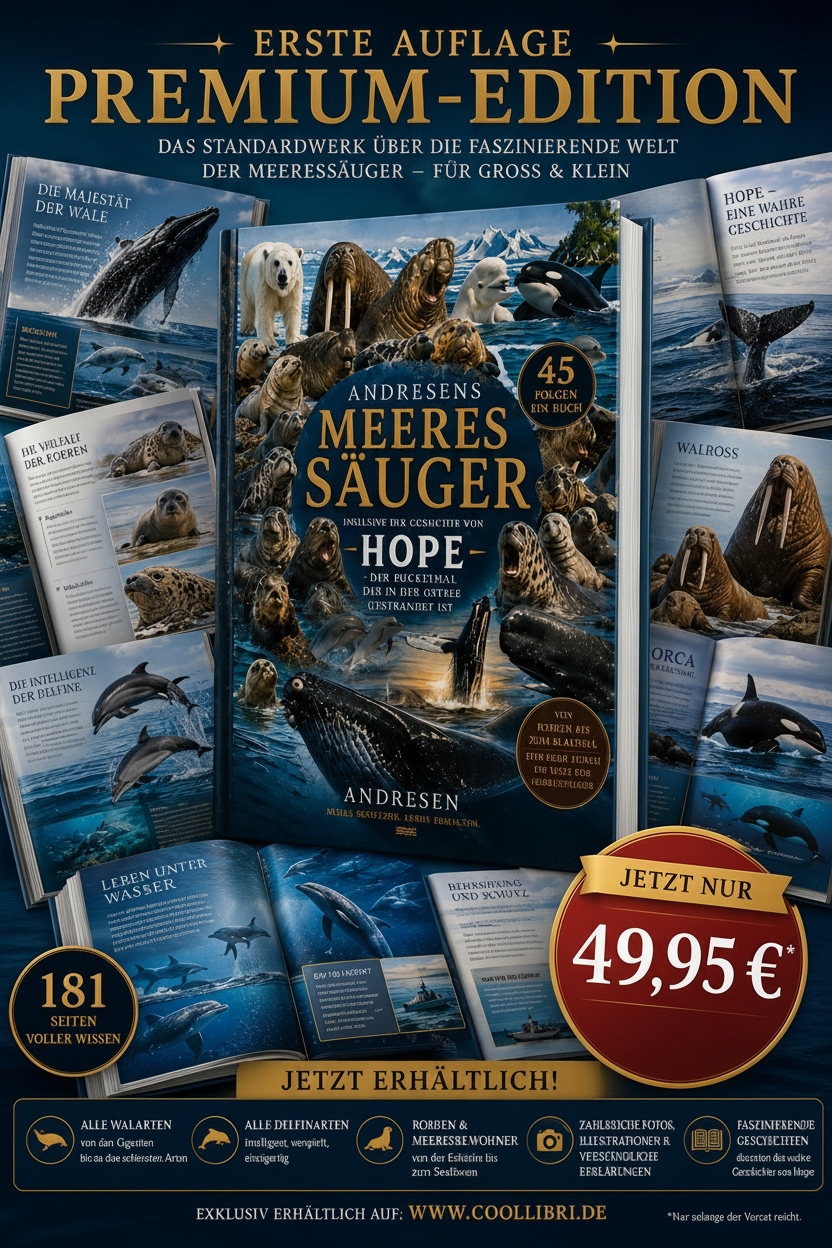 Andresens Meeressäuger-Enzyklopädie – Exklusive Premium-Erstauflage