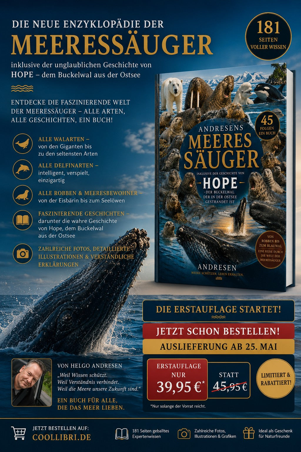 Andresens Meeressäuger-Enzyklopädie – Exklusive Premium-Erstauflage